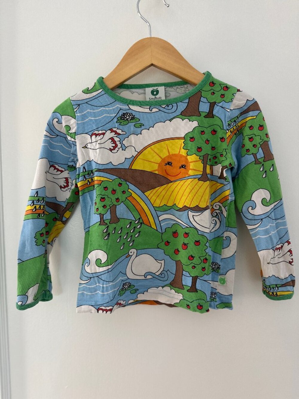 Smafolk Danish Design Sunny Day Organic Cotton Shirt 2T